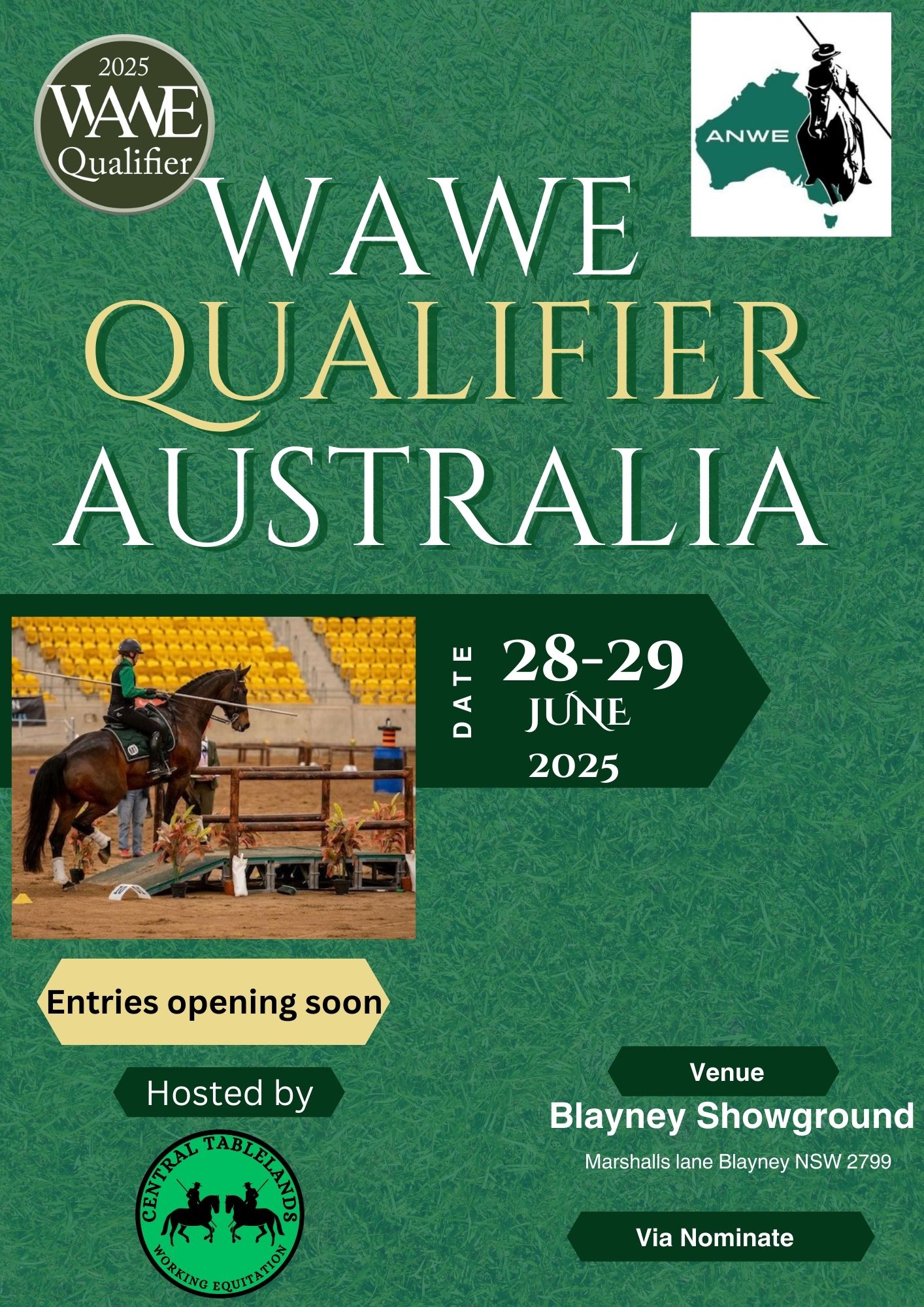 WAWE Qualifier Blayney, Australia
